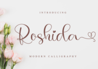 Roshida Font - Featured Image