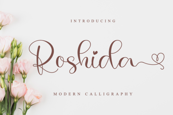 Roshida Font - Featured Image