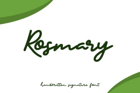 Rosmary Font - Featured Image
