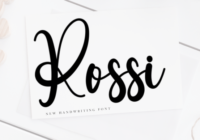 Rossi Font - Featured Image