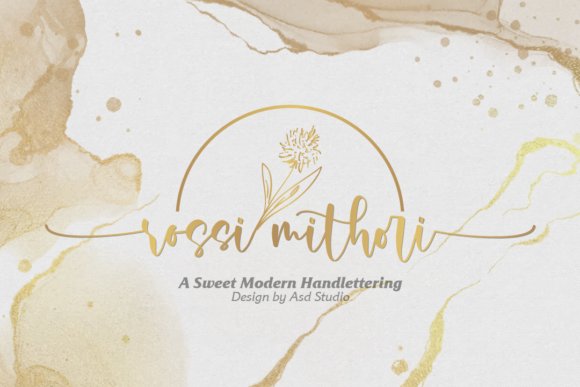 Rossi Mithori Font - Featured Image