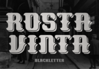 Rosta Vinta Font - Featured Image