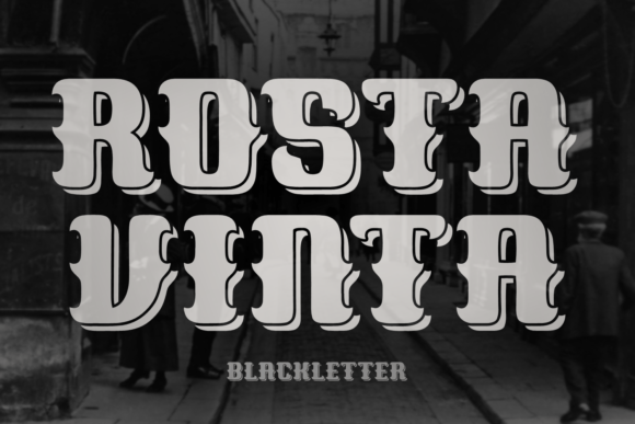 Rosta Vinta Font - Featured Image