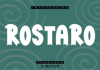 Rostaro Font - Featured Image