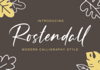 Rostendall Font - Featured Image