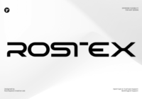 Rostex Regular Font - Featured Image