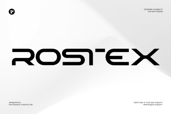 Rostex Regular Font - Featured Image