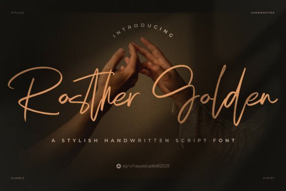 Rosther Golden Font - Featured Image
