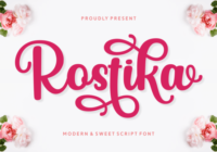 Rostika Font - Featured Image