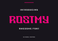 Rostmy Font - Featured Image