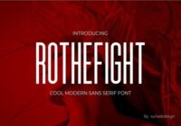 Rothefight Font - Featured Image