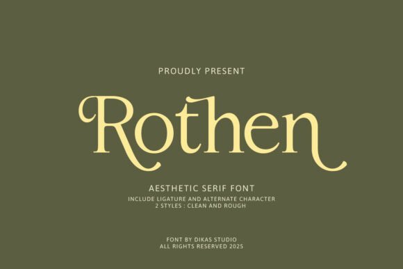 Rothen Font - Featured Image