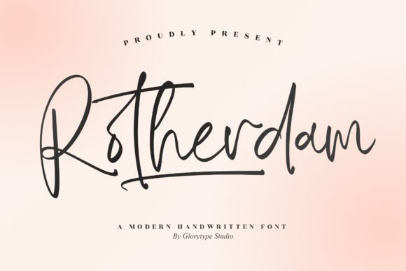 Rotherdam Font - Featured Image