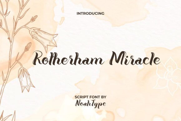 Rotherham Miracle Font - Featured Image