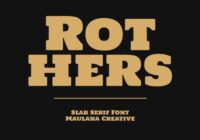 Rothers Font - Featured Image