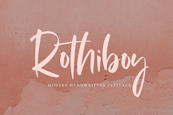 Rothhiboy Font - Featured Image