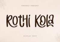Rothi Kola Font - Featured Image