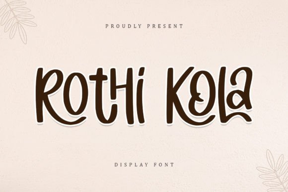 Rothi Kola Font - Featured Image