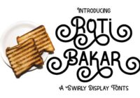 Roti Bakar Font - Featured Image