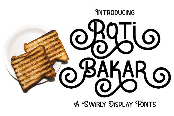 Roti Bakar Font - Featured Image