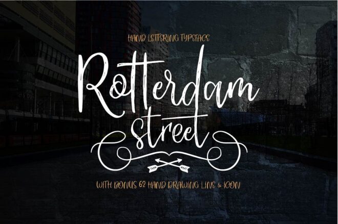 Rotterdam Street Font - Featured Image