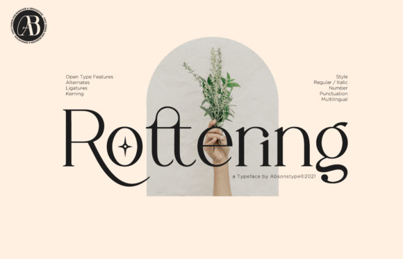 Rottering Font - Featured Image