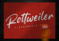 Rottweiler Font - Featured Image