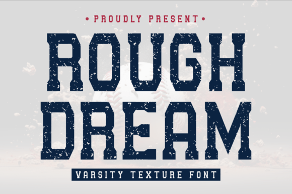 Rough Dream Font - Featured Image