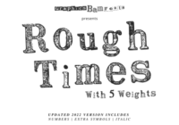 Rough Times Complete Family Font - Featured Image