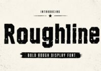 Roughline Font - Featured Image