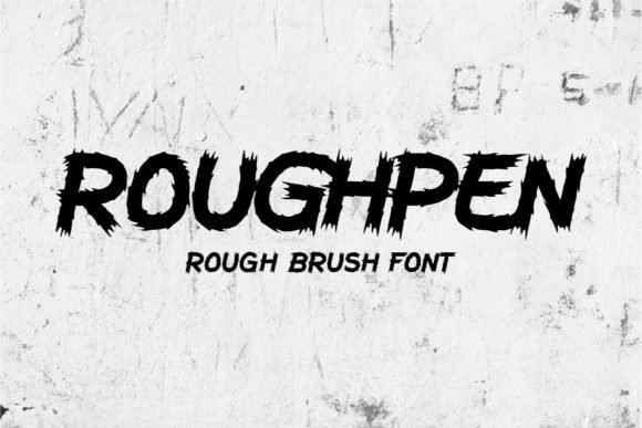 Roughpen Font - Featured Image