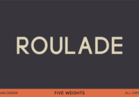 Roulade Font - Featured Image