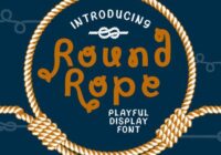 Round Rope Font - Featured Image