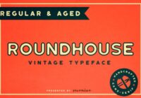 Roundhouse Font - Featured Image