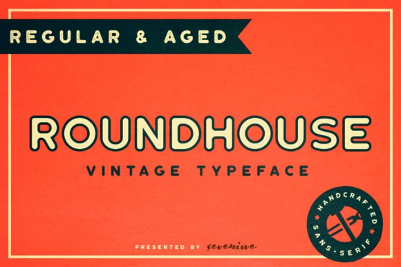 Roundhouse Font - Featured Image