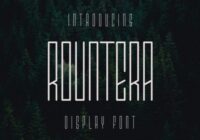 Rountera Font - Featured Image
