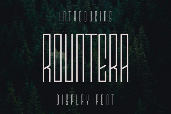 Rountera Font - Featured Image