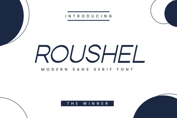 Roushel Font - Featured Image