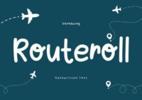 Routeroll Font - Featured Image
