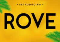 Rove Font - Featured Image