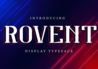 Rovent Font - Featured Image
