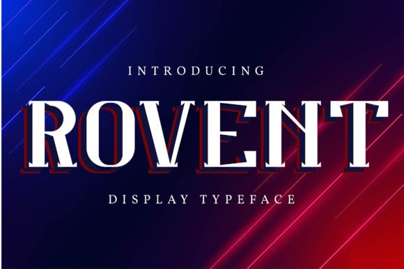 Rovent Font - Featured Image
