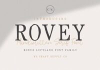 Rovey Duo Font - Featured Image