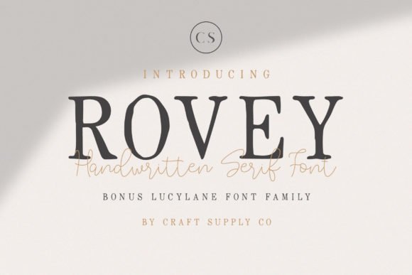 Rovey Duo Font - Featured Image