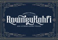 Rowney Kahfi Font - Featured Image