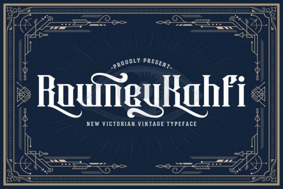 Rowney Kahfi Font - Featured Image