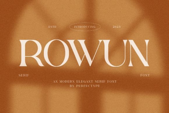 Rowun Font - Featured Image