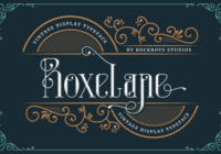 Roxelane Font - Featured Image