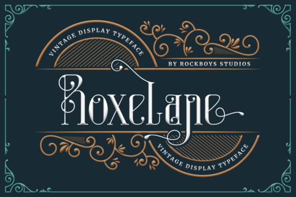 Roxelane Font - Featured Image