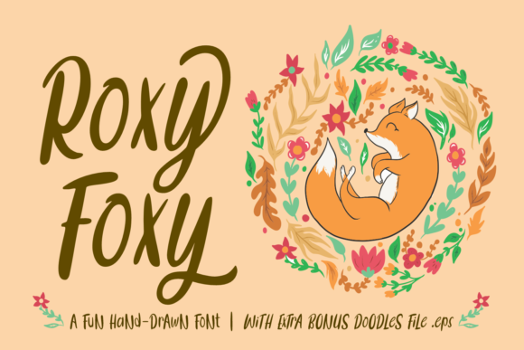 Roxy Foxy Font - Featured Image